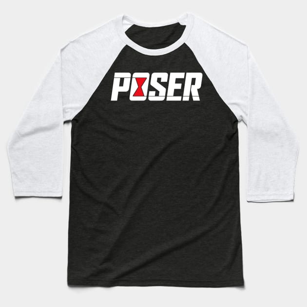 Poser Baseball T-Shirt by SilverBaX